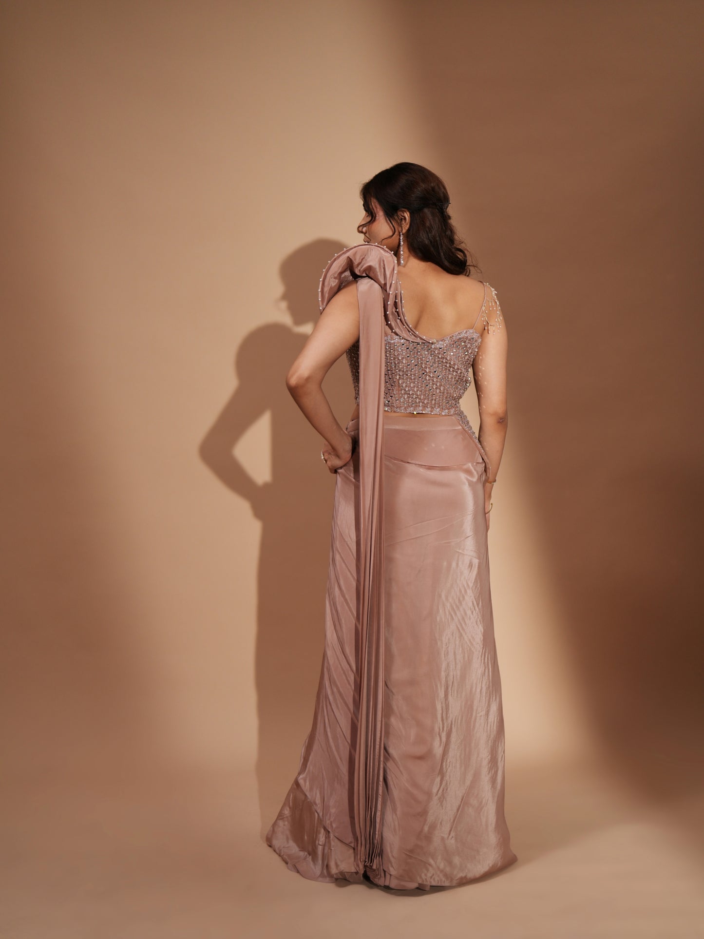 RANGREZ RANI DRAPPED SAREE