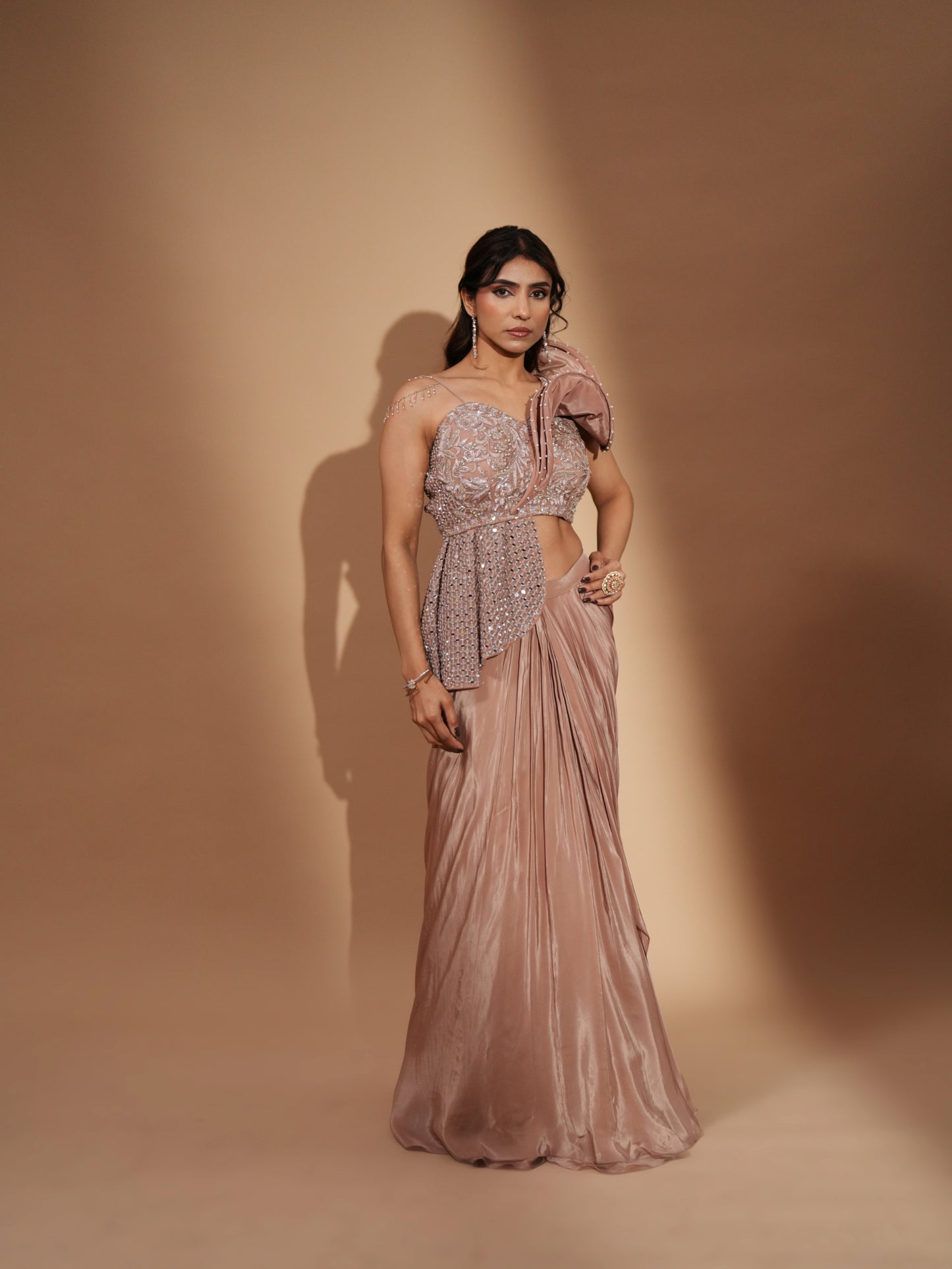 RANGREZ RANI DRAPPED SAREE