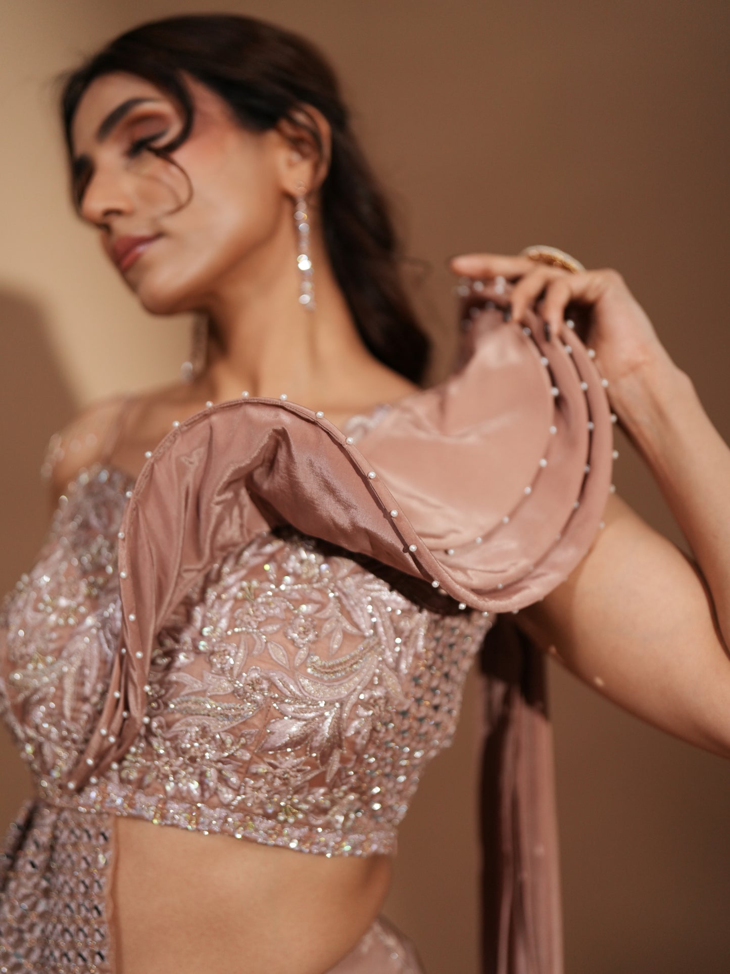 RANGREZ RANI DRAPPED SAREE