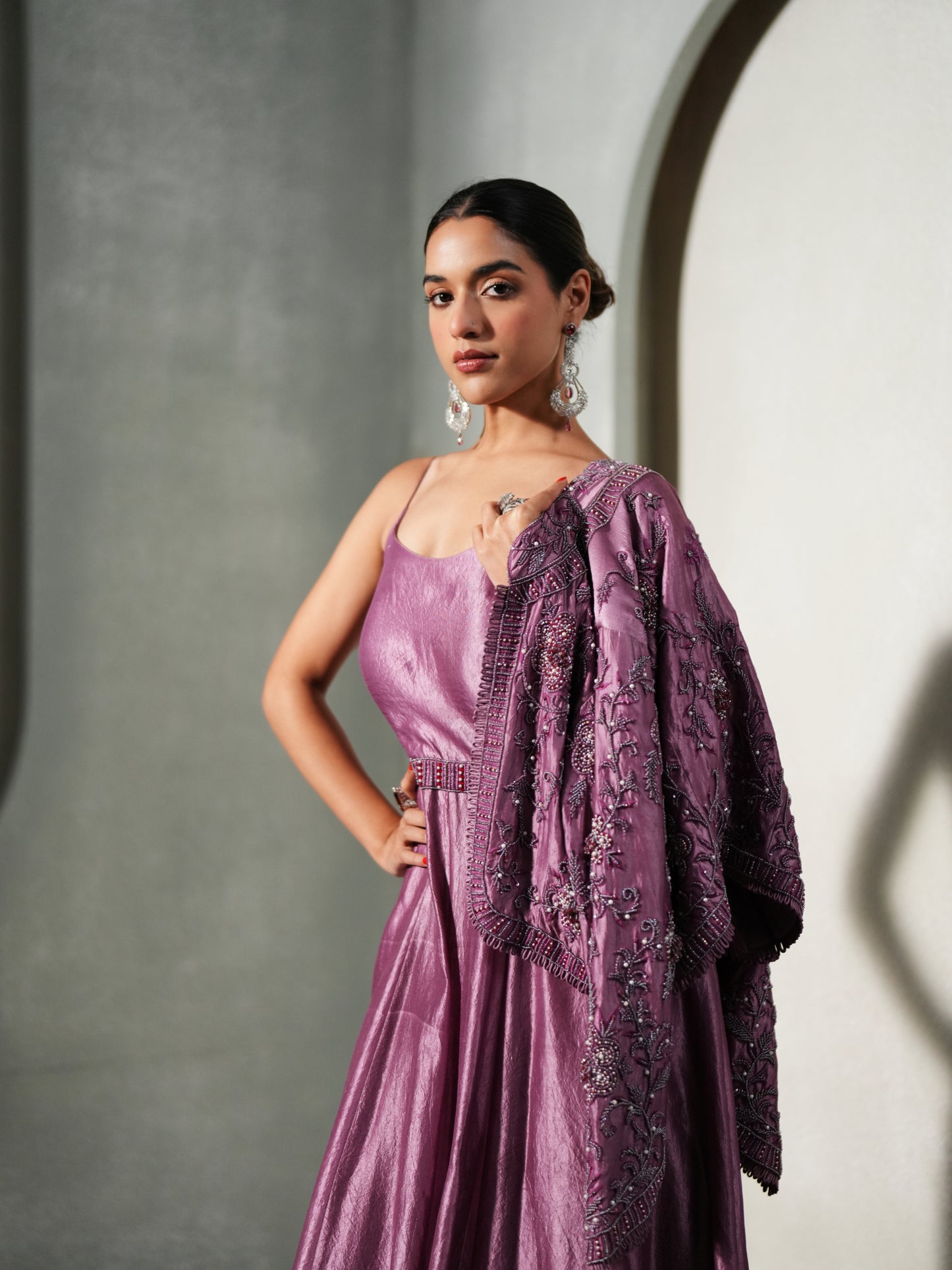 MULBERRY MIRAGE GOWN