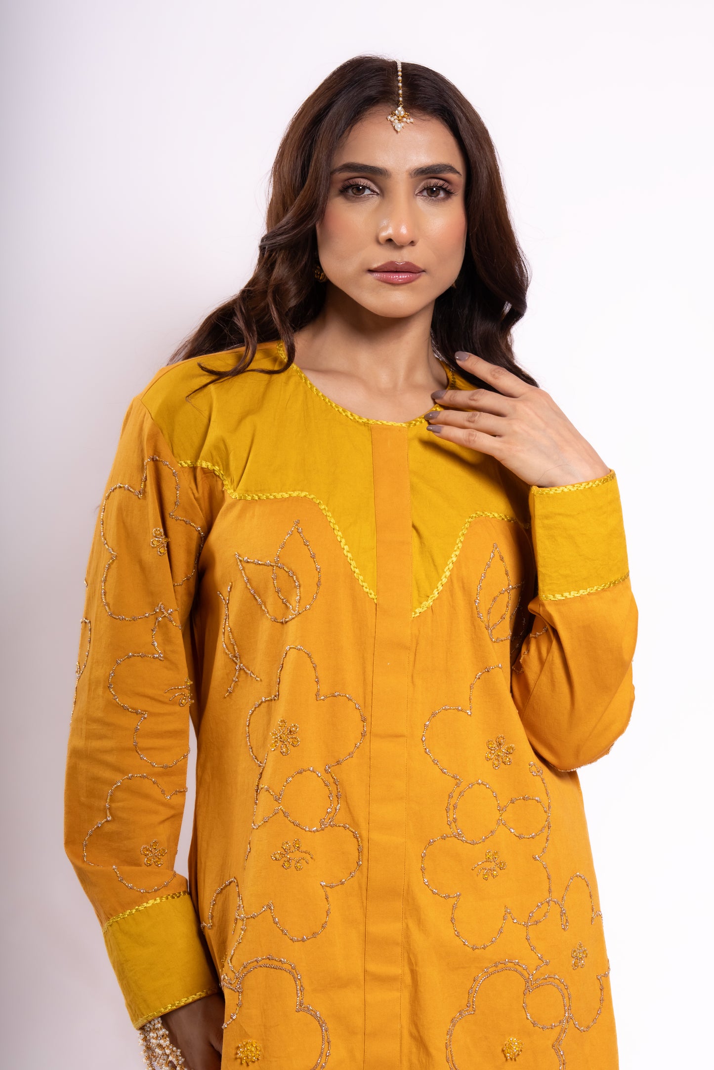 MUSTARD YELLOW CO-ORD SET