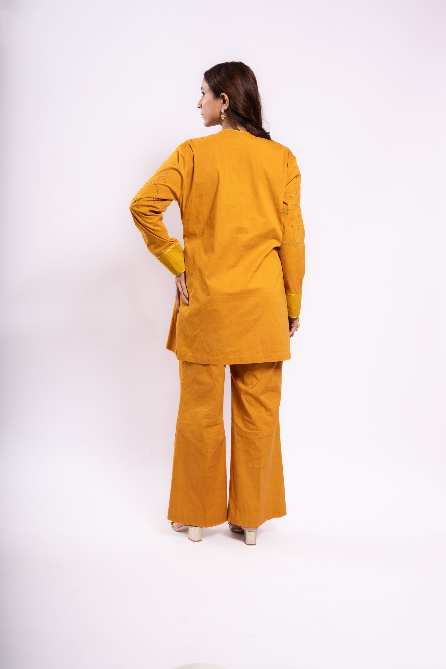 MUSTARD YELLOW CO-ORD SET