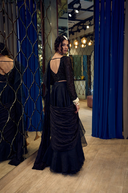 FRILL SAREE