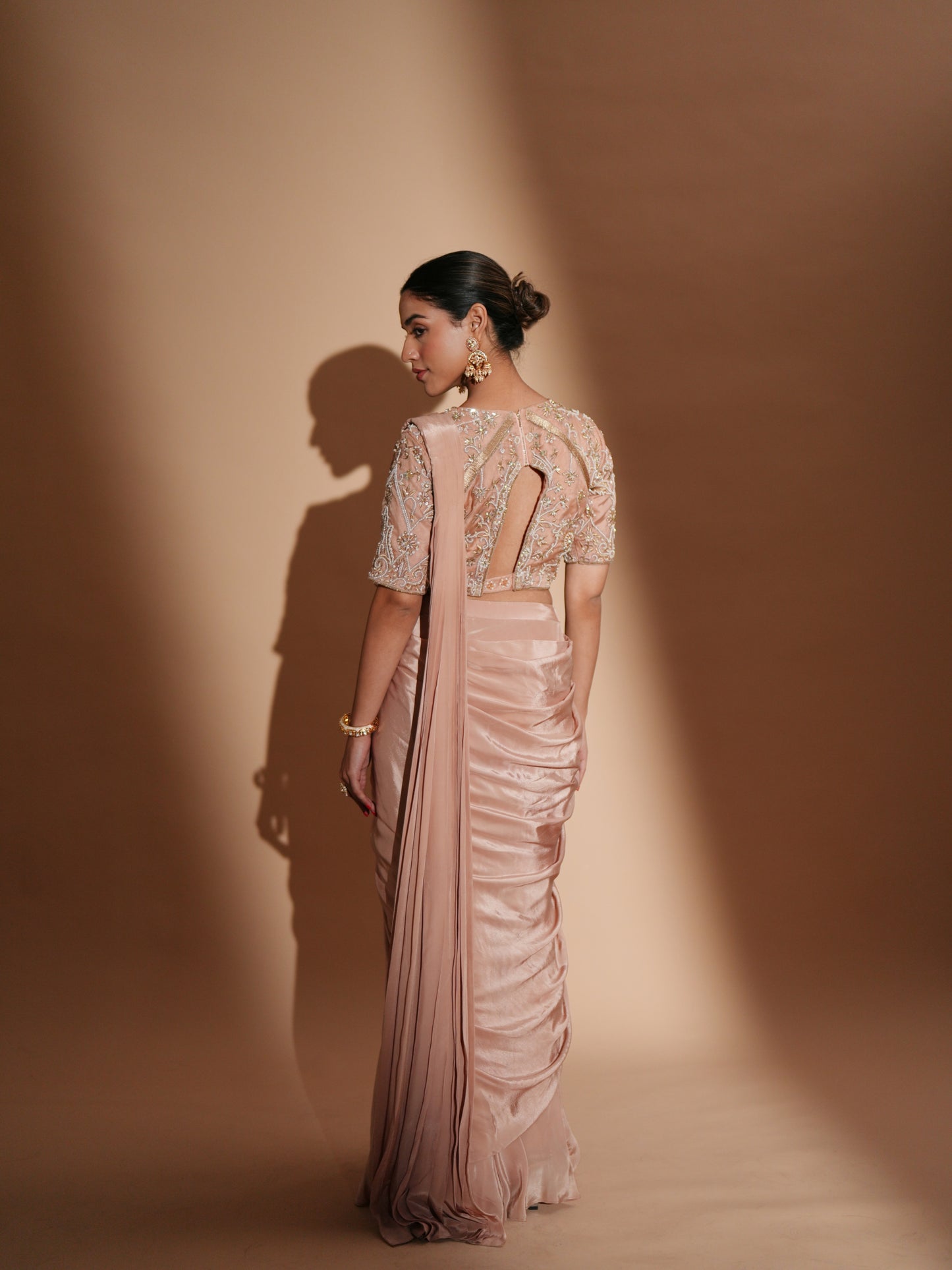 BLUSH REGAL DRAPE