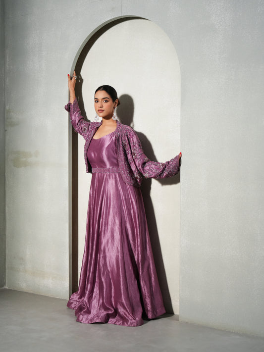 MULBERRY MIRAGE GOWN