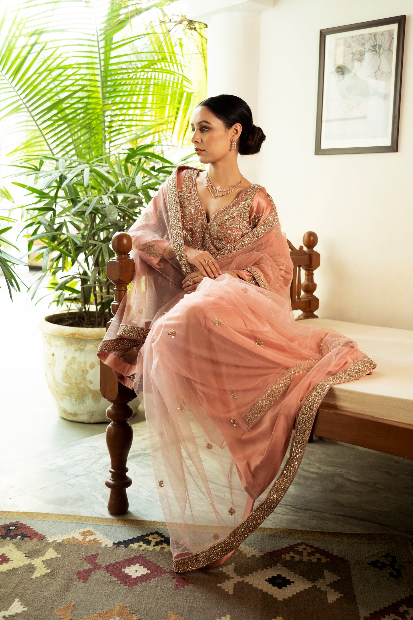 SAGE GREEN SAREE