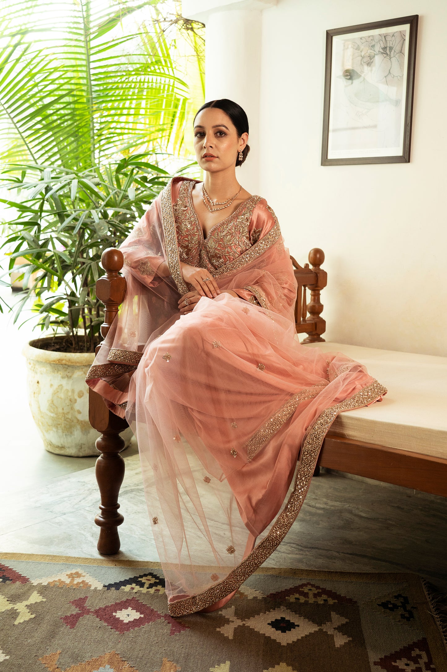 SAGE GREEN SAREE