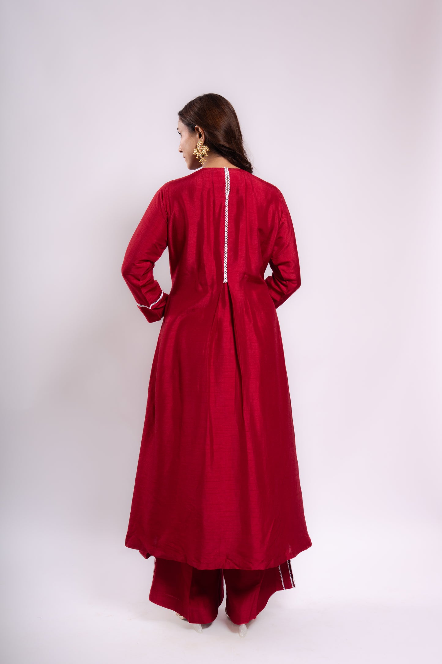 A-LINE CHERRY CO-ORD SET