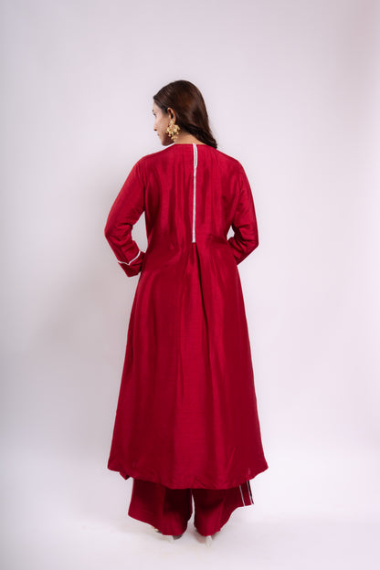 A-LINE CHERRY CO-ORD SET