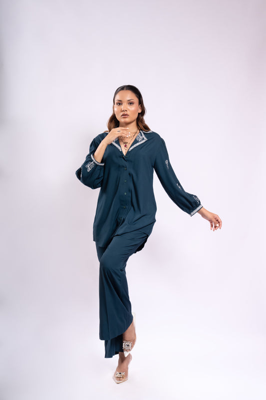 BLUE CO-ORD SET